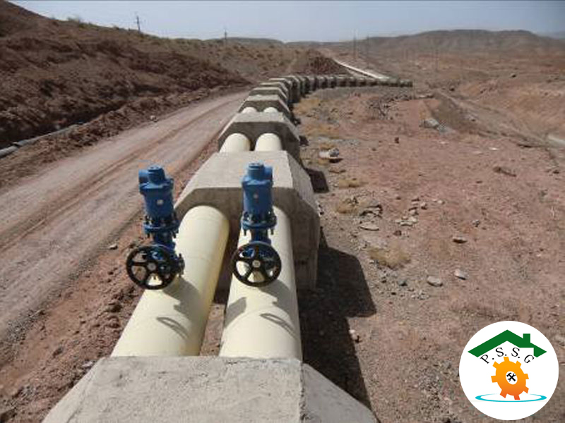 پروژه خط لوله آب برگشتی و خط تیل مجتمع مس سونگون تبریز